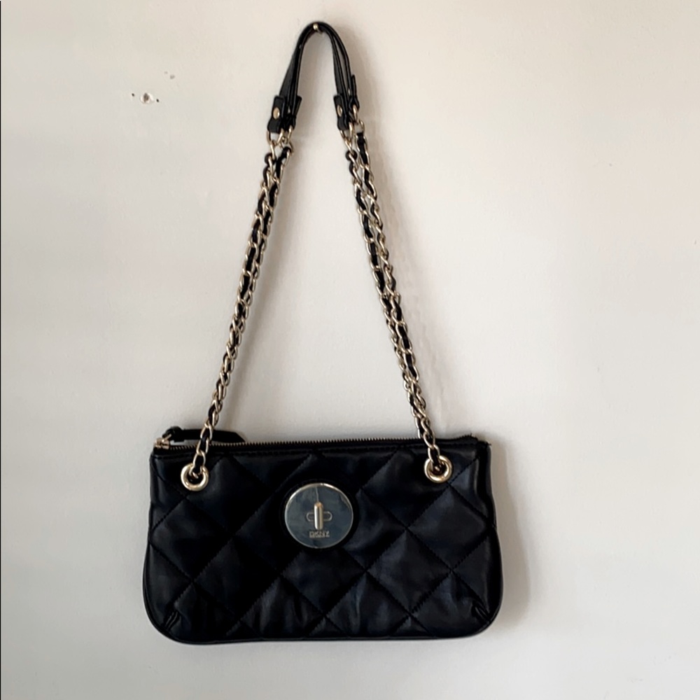 DKNY Quilted Leather Purse